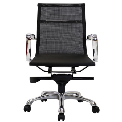 Aero Mesh Chair Medium Back  Black