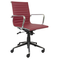 Replica Office Chair Red Med Back