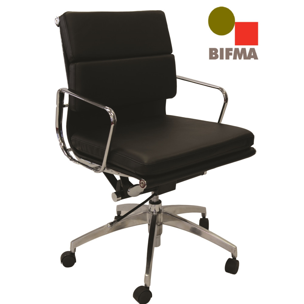 Manta Leather Executive Chair Med Back 