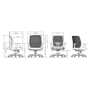 Luminous Chair - Medium Mesh Back Luminous Chair - Medium Mesh Back