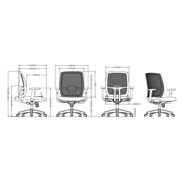 Luminous Chair - Medium Mesh Back Luminous Chair - Medium Mesh Back