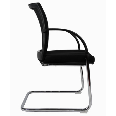Cosmo Visitor Chair -  Mesh Back PU Seat