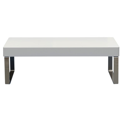 Lux Coffee Table Gloss White  - 1000 x 600 x 450