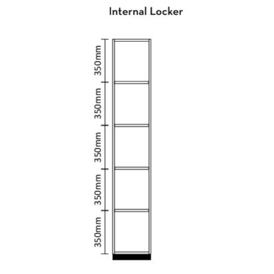 Lockers 5 Door HUGE CHOICE OF COLOURS