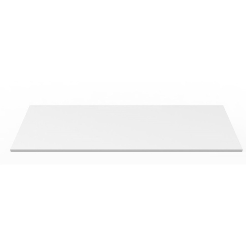 Desktop or Tabletop Bright White Plain