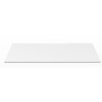 Desktop or Tabletop Natural White Plain