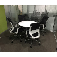 Potenza Meeting Table with Vogue Chairs