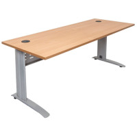 Rapid Span Desk - Beech Top with Choice of Bases