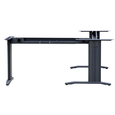 WSTB Corner Desk Metal Frame With Optional Modesty Panels