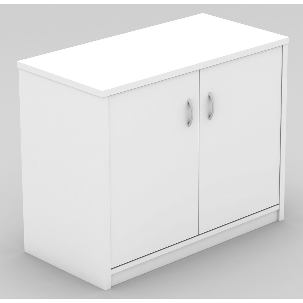 Stationery Cupboard Lockable in White 