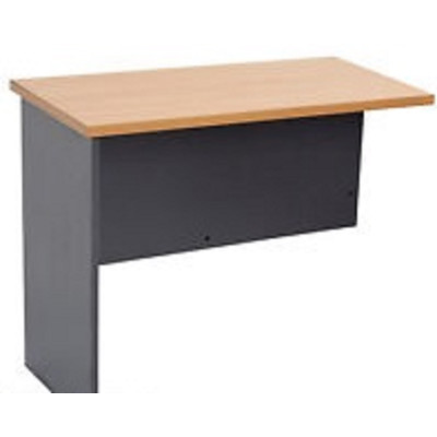 Desk Extension - Beech & Graphite