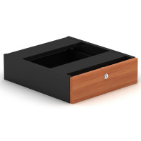 Desk Drawers -1 Drawer Cherry & Charcoal