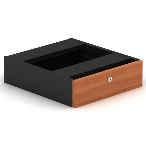 Desk Drawers -1 Drawer Cherry & Charcoal