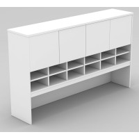 Pigeon Hole Hutch in White