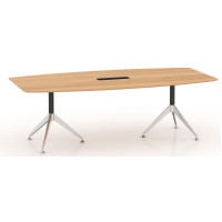 Potenza Boardroom Table 2.4m Birch 