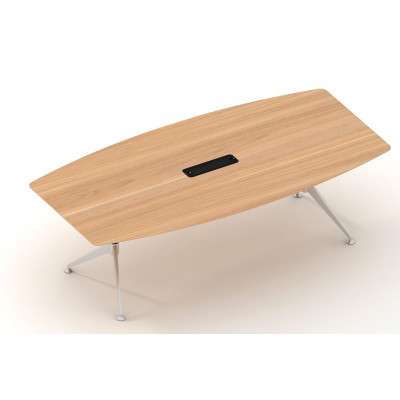 Potenza Boardroom Table 2.4m Birch 