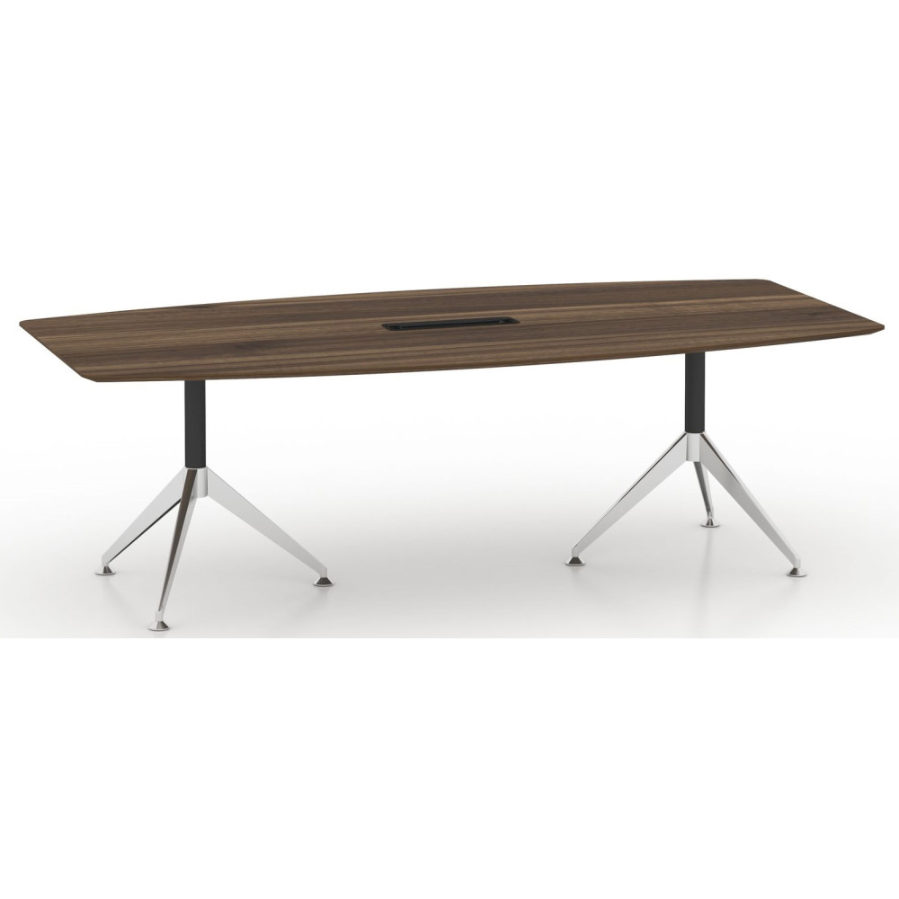 Potenza Boardroom Table 2.4m Sepia