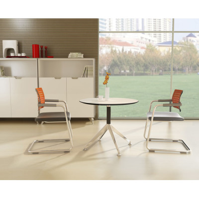Potenza Executive Meeting Table White 900mm