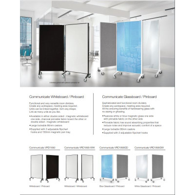 Communicate Glassboard Room Dividers