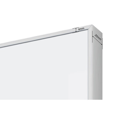 Custom Printed Whiteboard with Slim Frame (Your Logo or Design)