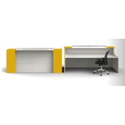 Apex Lite Reception Desk HUGE CHOICE OF COLOURS & CUSTOM SIZES AVAILABLE