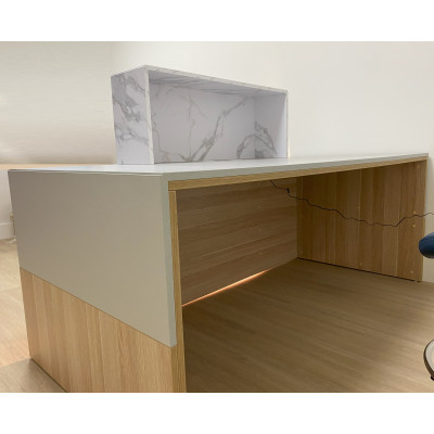 Maddox Reception Desk HUGE CHOICE OF COLOURS & CUSTOM SIZES AVAILABLE