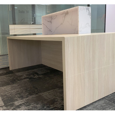 Maddox Reception Desk HUGE CHOICE OF COLOURS & CUSTOM SIZES AVAILABLE