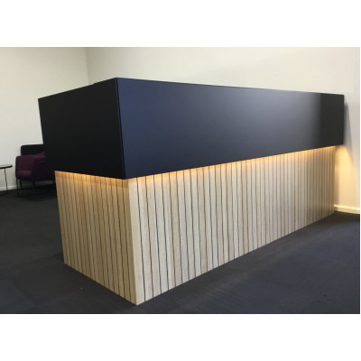Orion Reception Desk HUGE CHOICE OF COLOURS & CUSTOM SIZES AVAILABLE