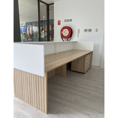 Orion Reception Desk HUGE CHOICE OF COLOURS & CUSTOM SIZES AVAILABLE