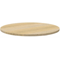 Table Top  Round Natural Oak  